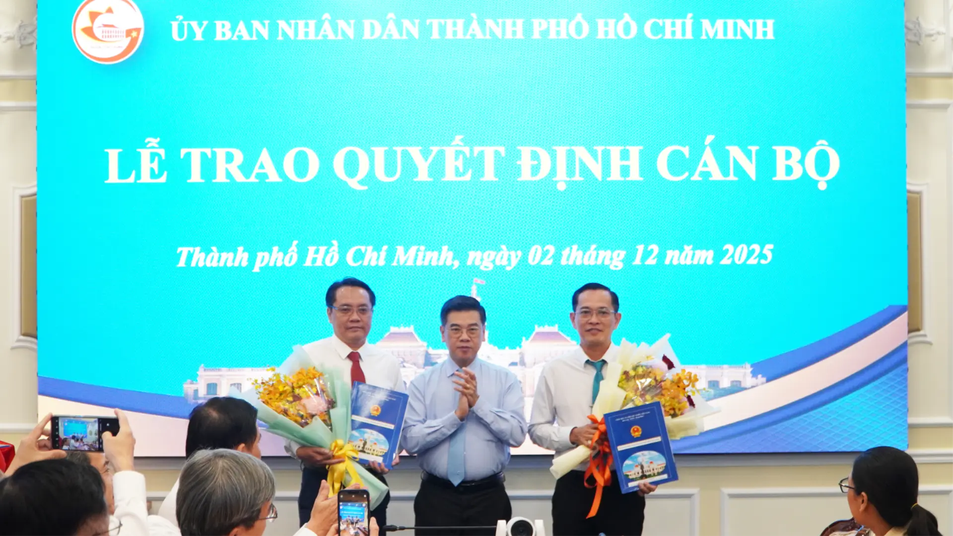 TP.HCM điều động, bổ nhiệm nhiều cán bộ